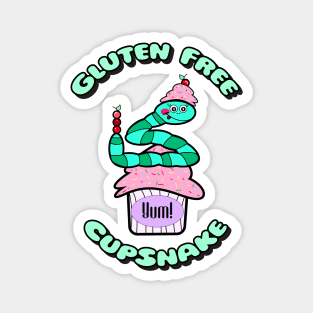 Gluten Free Cupsnake Magnet