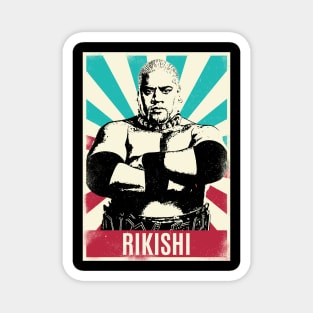 Vintage Retro Rikishi Magnet