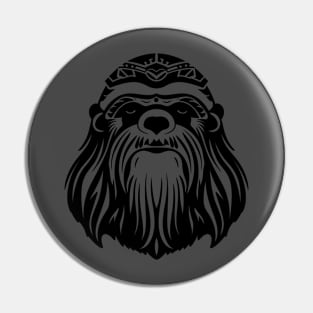 Slothsgard, the Sloth Viking Pin