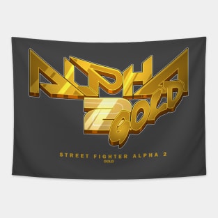 [STREET FIGHTER] ALPHA 2 GOLD Tapestry