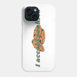 I Accept Cookies Funny Web Developer Pun Phone Case