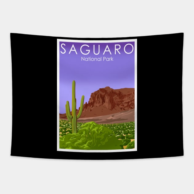 Saguaro Tapestry by Omega Art