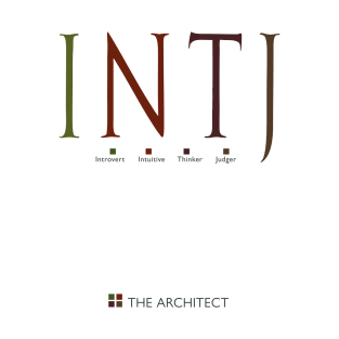 INTJ The Architect, Myers-Briggs Personality Type T-Shirt