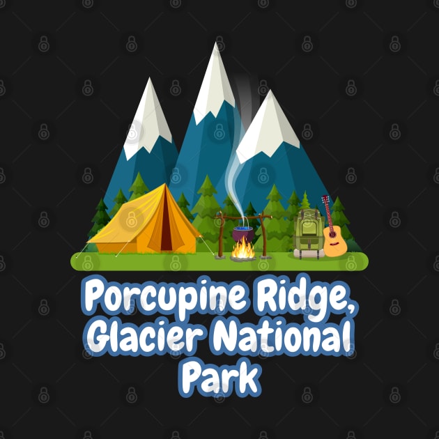 Porcupine Ridge, Glacier National Park by Canada Cities