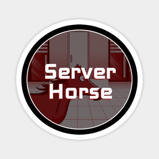 Server Horse Icon 1 Magnet