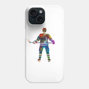 Hockey Player Girl Phone Case