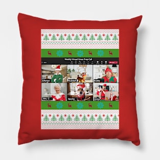 Santa Zoom Call Pillow