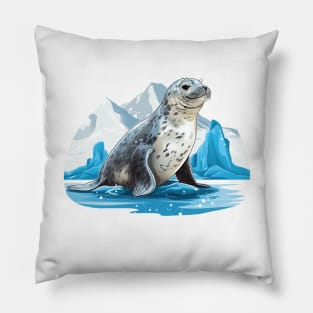 Leopard Seal Pillow