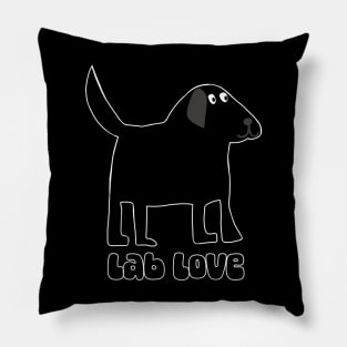 Lab love Pillow