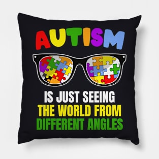 Autism Awareness Slogan Pillow