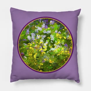 Maine Wildflowers Pillow