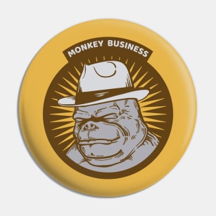 Monkey Business Pin