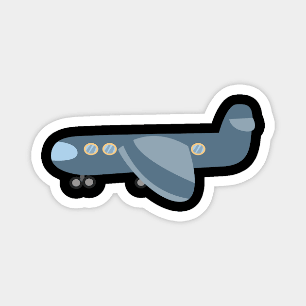 Airplane Magnet by Alvd Design