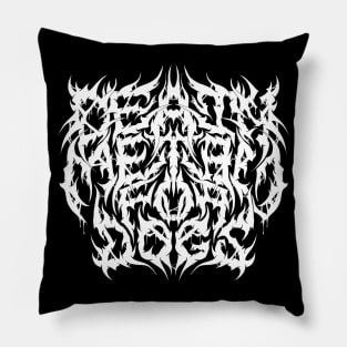 Death Metal For Dogs Pillow