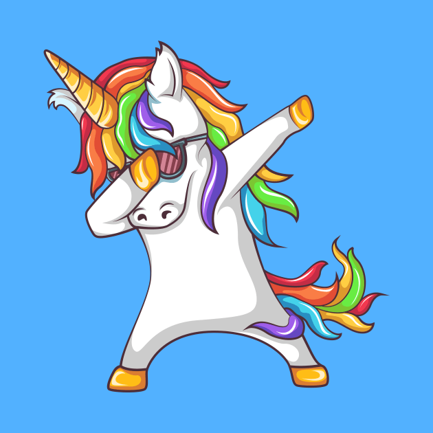 Dabbing Unicorn by Harsimran_sain