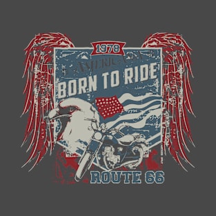 Born To Ride Route 66 T-Shirt