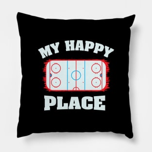 Ice Hockey Shirts I cheerleader gift Pillow