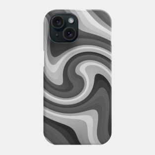 Gray Waves Phone Case