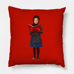 Shirley Temple Christmas Caroling Pillow