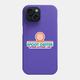 Epcot Center 1982 Phone Case