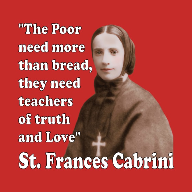 St Frances Cabrini Catholic Saint by hispanicworld