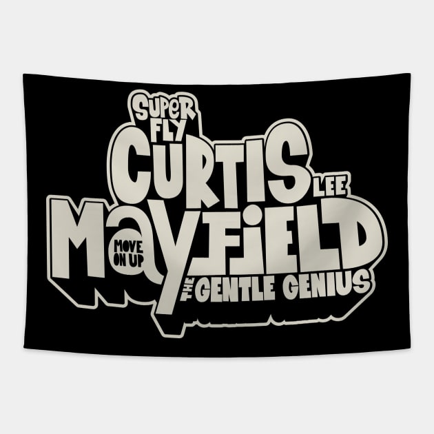 Curtis Mayfield - Superfly Tapestry by Boogosh