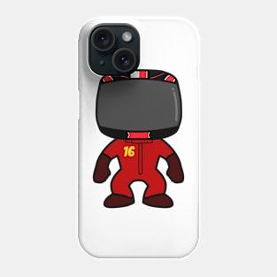 Charles Leclerc Custom Bobblehead - 2021 Season Phone Case