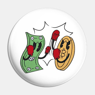 Crypto Fight Club Pin