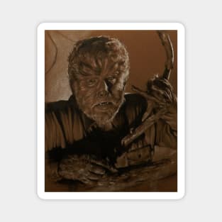 The Wolf Man Magnet