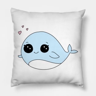 Cute Whale Kawaii Pillow