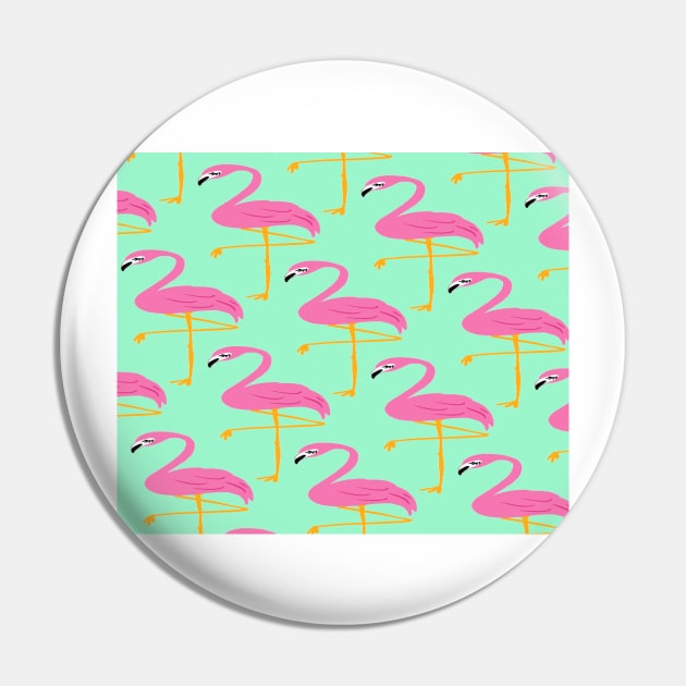 Flamingo Pin by artforrart