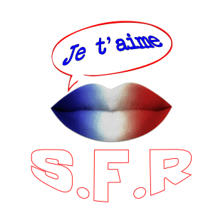 JE TAIME FRENCH KISS SFR T-Shirt