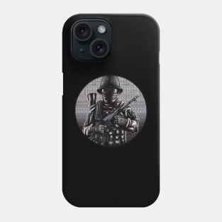 Soldier Army Gun Phone Case