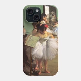 The Dance Class by Edgar Degas Phone Case