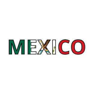 Drapeau  Mexico T-Shirt