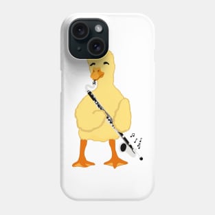 Bass Clarinet Duck Phone Case