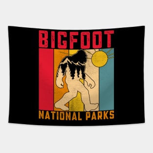 Bigfoot National Park Shirt - Cryptid Hiking Adventure Tapestry