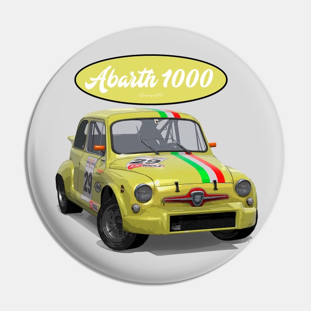 ABARTH 1000 29 Pin by PjesusArt