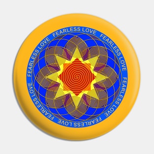 Fearless Love Energiser-Blue Pin