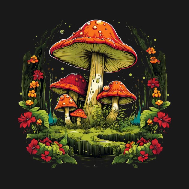 magic mushroom by piratesnow