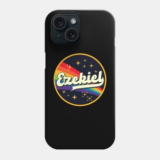 Ezekiel // Rainbow In Space Vintage Style Phone Case