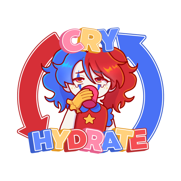 Cry Hydrate Clown Girl by Shiny Foxy