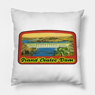 Grand Coulee Dam Columbia River Washington Pillow