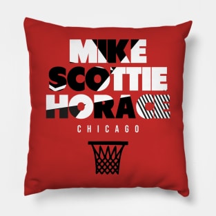 Throwback Chicago Basketball Pillow