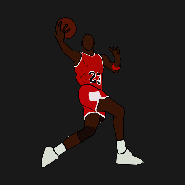 Michael Jordan Acrobatic Jelly Layup - Chicago Bulls by xavierjfong