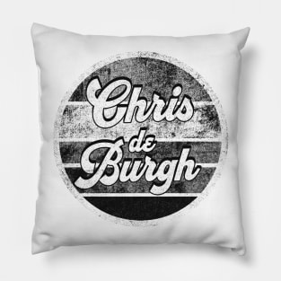 Chris de Burgh design Pillow