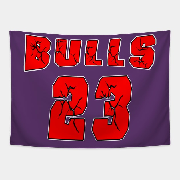 BULLS SHIRT Tapestry by HEART64