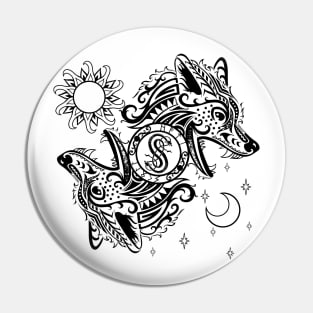 Skoll & Hati Pin