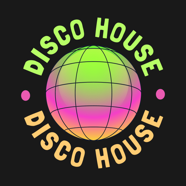 DISCO HOUSE - Limey Disco Balls by DISCOTHREADZ 