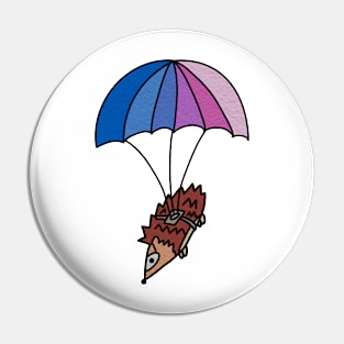 Parachuting Hog Pin